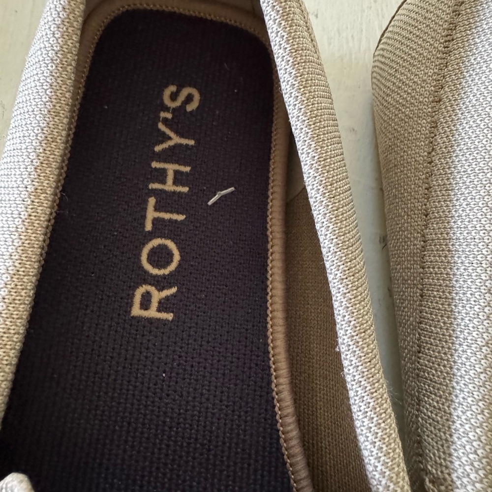 Rothy’s Men’s The Driving Loafer NWOT size 11.5. Tan - Picture 4 of 8